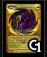 Nightmare Channel - Foil